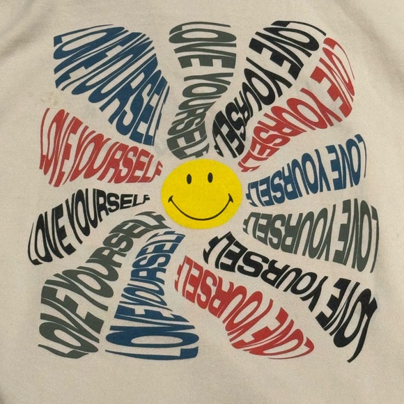 RSQ x Smiley Love Yourself Hoodie. - Picture 5 of 6